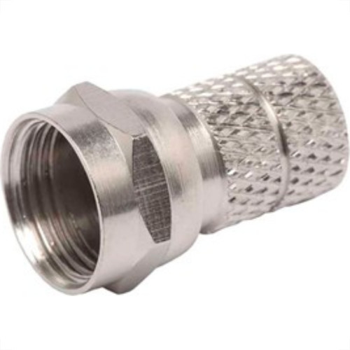Conector Coaxial Rosca Dezcomp Rg06 643 - Kit C/20 Conector Coaxial Rosca Dezcomp Rg06 643 - Kit C/20