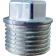 Plug Zamac Cromado 1/2'' Rosca Rosca Macho Cromado 10638Cre Plug Zamac Cromado 1/2'' Rosca Rosca Macho Cromado 10638Cre