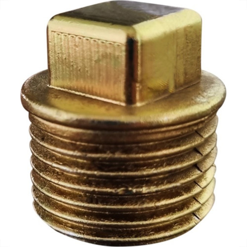 Plug Zamac Cromado 1/2'' Rosca Rosca Macho Amarelo 10638E Plug Zamac Cromado 1/2'' Rosca Rosca Macho Amarelo 10638E