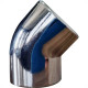 Cotovelo Zamac Garden 45X3/4'' Rosca Rosca Cromado 10900Cre Cotovelo Zamac Garden 45X3/4'' Rosca Rosca Cromado 10900Cre