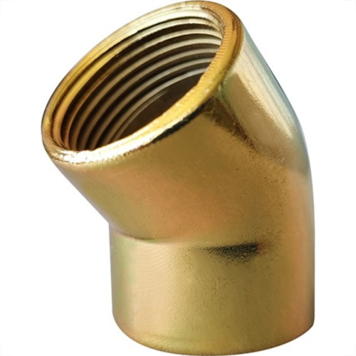 Cotovelo Zamac Garden 45X3/4'' Rosca Rosca Amarelo 10900E Cotovelo Zamac Garden 45X3/4'' Rosca Rosca Amarelo 10900E