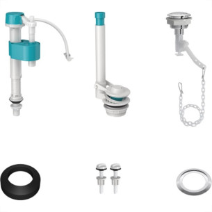 Mecanismo Acoplado Deca Acionamento Simples Com Kit 1100Si5401