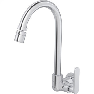 Torneira Metal Bica Movel Parede Deca Flex Plus Cromada 1168C21Clm