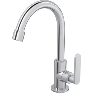 Torneira Metal Lavatorio Deca Mesa Alta Flex Plus Cromada 1198C21Clm