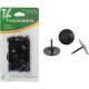 Percevejo Thomsen Preto Cartela Com 50 Pecas Pc-027 Percevejo Thomsen Preto Cartela Com 50 Pecas Pc-027