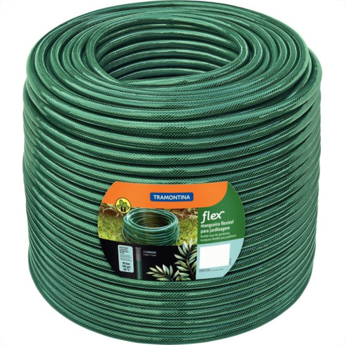 Mangueira Agua Tramontina Trancada 1/2X2 Verde 100M 79170/510 Mangueira Agua Tramontina Trancada 1/2X2 Verde 100M 79170/510