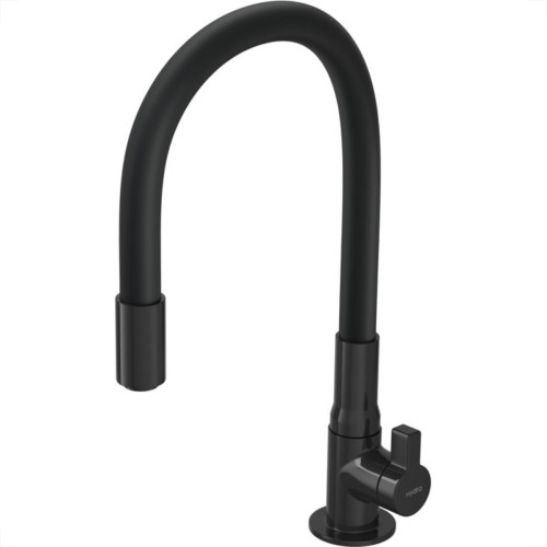 Torneira Metal Bica Movel Mesa Hydramotion Preta/Preta 1167.Ptpthmn Torneira Metal Bica Movel Mesa Hydramotion Preta/Preta 1167.Ptpthmn