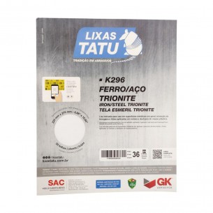 Lixa Ferro Tatu  36 Trionite  K29600360025 . / Kit C/ 25