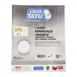Lixa Ferro Tatu  40 Trionite  K29600400025 . / Kit C/ 25
