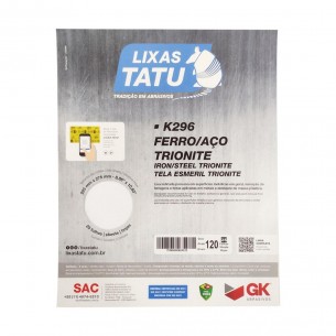 Lixa Ferro Tatu 120 Trionite  K29601200025 . / Kit C/ 25