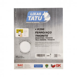 Lixa Ferro Tatu 240 Trionite  K29602400025 . / Kit C/ 25