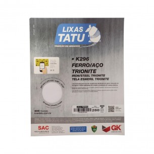 Lixa Ferro Tatu 280 Trionite  K29602800025 . / Kit C/ 25