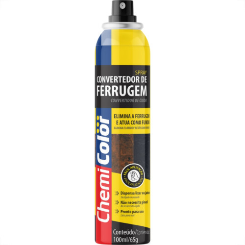 Removedor Neutralizador Convertedor. Ferrugem Chemicolor Spray 100Ml Removedor Neutralizador Convertedor. Ferrugem Chemicolor Spray 100Ml