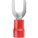 Pre-Isolado Sforplast Forquilha 0,5/1,5 Vermelho M6 100pcs 4779 Pre-Isolado Sforplast Forquilha 0,5/1,5 Vermelho M6 100pcs 4779