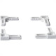 Acessorio Canto Para Perfil Tela Mosquiteira Decal 009 Branco Kit Com 4 Pecas Kit-009-Bco Acessorio Canto Para Perfil Tela Mosquiteira Decal 009 Branco Kit Com 4 Pecas Kit-009-Bco