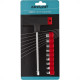 Chave Fenda Excellent Cabo ''T'' Com 9 Soquetes 04-12Mm 7Gi Chave Fenda Excellent Cabo ''T'' Com 9 Soquetes 04-12Mm 7Gi