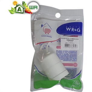 Soquete Com Rabicho Wr Branco Flowpack  8272