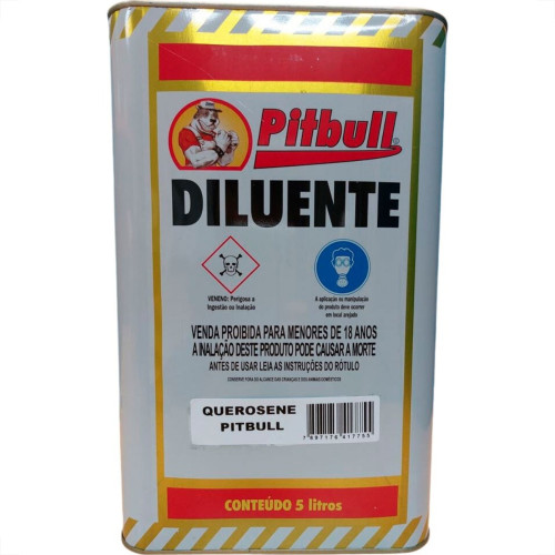 Querosene Pitbull 5L Lata Qpt0504 Querosene Pitbull 5L Lata Qpt0504