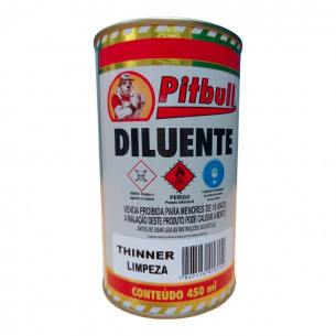 Thinner Pitbull  450Ml  Thpt45012 . / Kit C/ 12