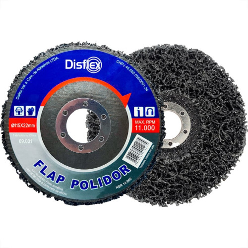 Disco Flap Removedor/Polidor Disflex Strip 180X22Mm 09.011 Disco Flap Removedor/Polidor Disflex Strip 180X22Mm 09.011