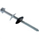 Parafuso Telha Jomarca 110Mm Completo ''Pvc+Chapa'' 5/16 % 33788/28750 - 1 Cento Parafuso Telha Jomarca 110Mm Completo ''Pvc+Chapa'' 5/16 % 33788/28750 - 1 Cento
