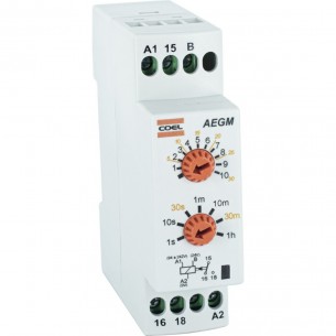 Coel Temporizador Eletronico Aegm Multi Escala Bivolt  Aeg-Ucm...P