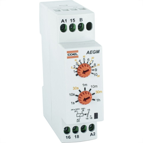 Coel Temporizador Eletronico Aegmâ Multi Escala Bivolt Aeg-Ucm...P Coel Temporizador Eletronico Aegmâ Multi Escala Bivolt Aeg-Ucm...P