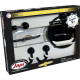 Acessorio Wc Japi Samba Fit Preto Kit Com 5 Pecas Jkskf Acessorio Wc Japi Samba Fit Preto Kit Com 5 Pecas Jkskf