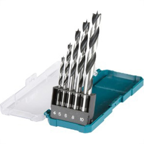 Broca 3 Pontas Para Madeira Makita 04A10Mm Com 5 Pecas D-72861 Broca 3 Pontas Para Madeira Makita 04A10Mm Com 5 Pecas D-72861