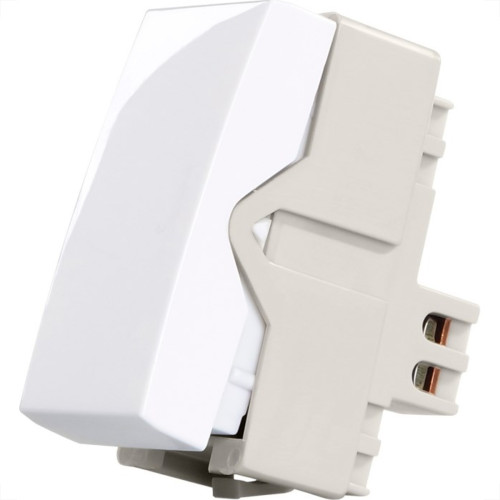 Modulo Margirius Sleek Simples 10A Branco 16062 Modulo Margirius Sleek Simples 10A Branco 16062