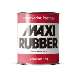 Removedor De Tintas Maxi Rubber Pastoso 1Kg  2Ms001