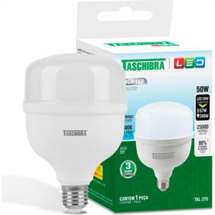 Lampada Led Bulbo Taschibra 50W 6500K E27  11080397