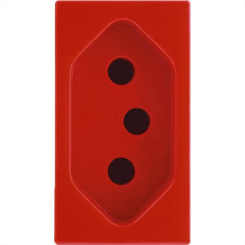 Modulo Soprano Ilus (Tomada 20A Vermelho) 5Ub99008 Modulo Soprano Ilus (Tomada 20A Vermelho) 5Ub99008