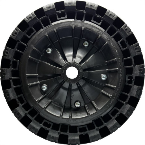 Roda 3,20X8 Pneu Macico Pro Flexborder ''Eixo Universal'' 100650 Roda 3,20X8 Pneu Macico Pro Flexborder ''Eixo Universal'' 100650