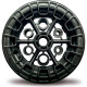 Aro 8'' Para Pneu Fb 3,25/3,5/4,8 Eixo Universal 400800 Aro 8'' Para Pneu Fb 3,25/3,5/4,8 Eixo Universal 400800