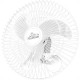 Ventilador Parede Ventidelta Premium 60Cm Branco Bivolt 170W 73-6423 Ventilador Parede Ventidelta Premium 60Cm Branco Bivolt 170W 73-6423