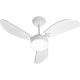 Ventilador Teto Ventidelta New Led 6000K 3 Pas Branco 220V 38-3282 Ventilador Teto Ventidelta New Led 6000K 3 Pas Branco 220V 38-3282