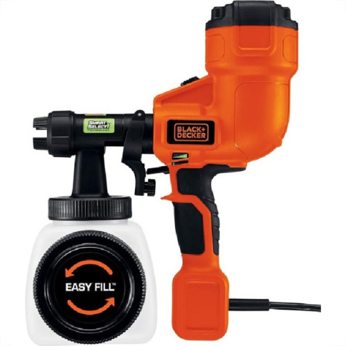 Pistola Black & Decker Pintura 200W 127V Bdph200B-Br Pistola Black & Decker Pintura 200W 127V Bdph200B-Br