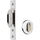 Fechadura Silvana Porta Correr 4500 Redonda Cromada 95026 Fechadura Silvana Porta Correr 4500 Redonda Cromada 95026