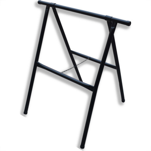 Cavalete Hayner Tubular Dobravel Preto 90 X 80Cm 693164 Cavalete Hayner Tubular Dobravel Preto 90 X 80Cm 693164