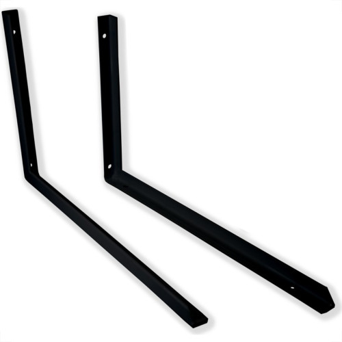 Suporte Prateleira Hayner Reforcada Smf Preta 30Cm Peca 801510 Suporte Prateleira Hayner Reforcada Smf Preta 30Cm Peca 801510