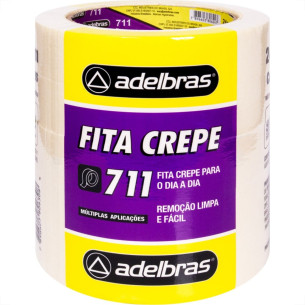 Fita Crepe Adelbras 24X40M - Kit C/5