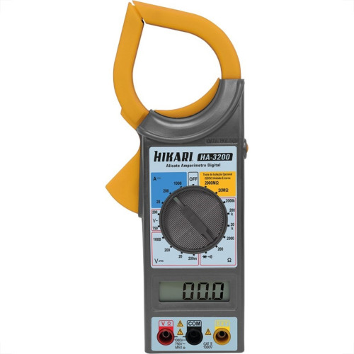 Amperimetro Digital Hikari Com Estojo Ha-3200 21N260 Amperimetro Digital Hikari Com Estojo Ha-3200 21N260