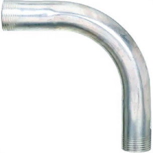 Curva Eletroduto Aco Galvanizado Perfil Lider   90 X 1'' 65211Ge - Kit C/20