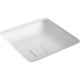 Cuba Embutir Quadrada Deca Louca 40Cm Branco L3104017
