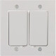 Placa Piso Aluminio Tramontina 4X4 Unha Para 2 Modulos Lux 