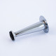 Pe Conico Para Moveis Jomarca Com Regulagem 200Mm Cromado P2696 Pe Conico Para Moveis Jomarca Com Regulagem 200Mm Cromado P2696