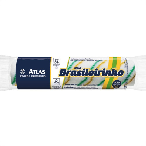 Rolo La Atlas Sintetico ''Brasileirinho'' 23Cm Sem Cabo At2014 Rolo La Atlas Sintetico ''Brasileirinho'' 23Cm Sem Cabo At2014