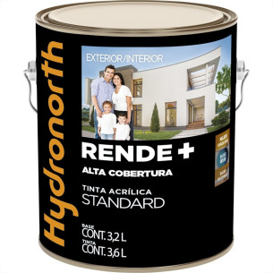 Tinta Hydronorth Rende+ Acrilica Standard Fosco 3,6L Amarula 