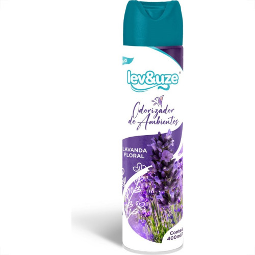Odorizador De Ambiente Lev&Uze Lavanda Floral 400Ml 40122 Odorizador De Ambiente Lev&Uze Lavanda Floral 400Ml 40122